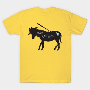 Don Quixote Buckwheat Otay Donkey MUTCD Sign T-Shirt